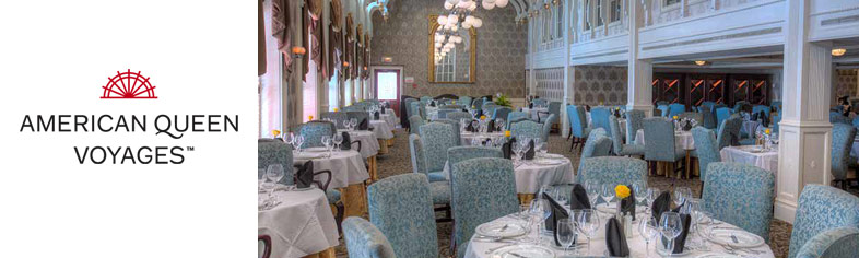 Dining Room, American Queen River Cruise