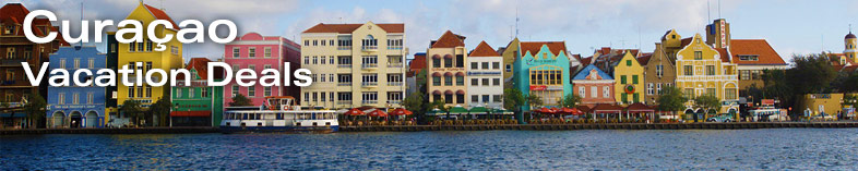 Colorful buildings in Willemstad, Curacao