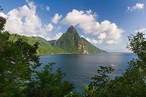 St Lucia Piton