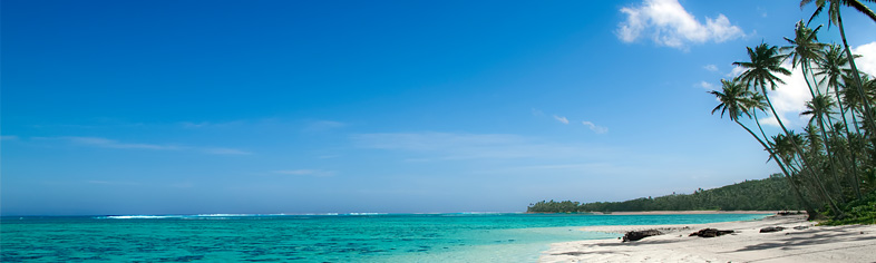 Beach in Fiji