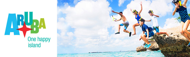 Aruba Kids Jumping
