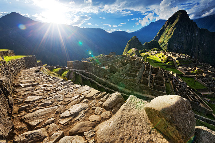 Machu Picchu Sunset