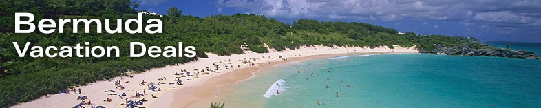 Bermuda beach Panoramic view
