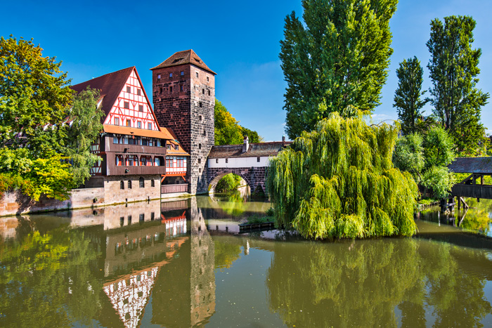 Executioner's bridge, Nuremberg, Germany