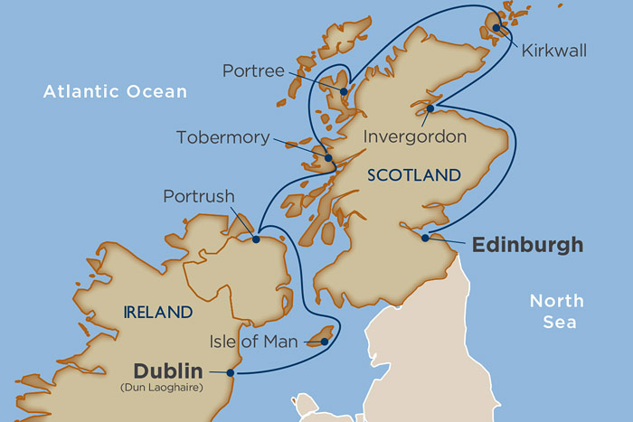 Windstar Treasures of Greek Isles Cruise Itinerary Map