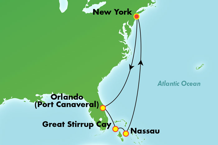 cruises from nyc to florida