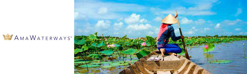 Amawaterways, views of Mekong Delta