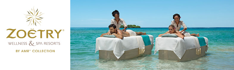Outdoor private dining, Zoetry Resorts
