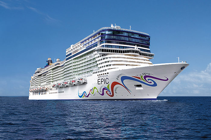 Norwegian Epic, Mediterranean