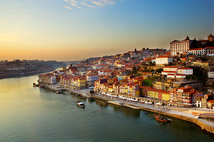 River view of Porto