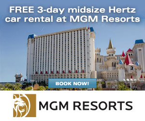 MGM Resorts in Las Vegas - FREE Economy Car Rental