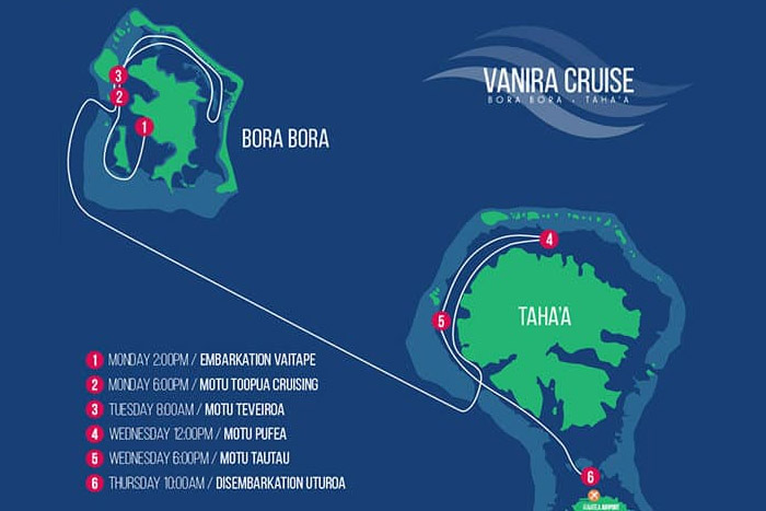 Haumana Cruise Map