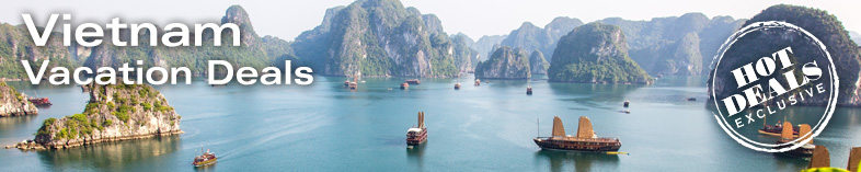 Boats on Halong Bay, Vietnam