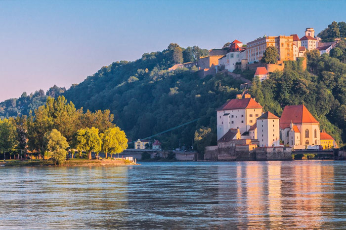 On the Danube in Passau