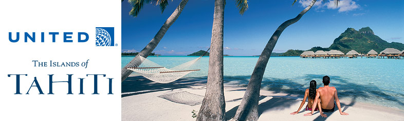 Bora Bora beach with view of Mount Otemanu