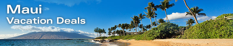 Maui Beach, Lanai in background