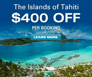 Tahiti - $600 OFF per booking