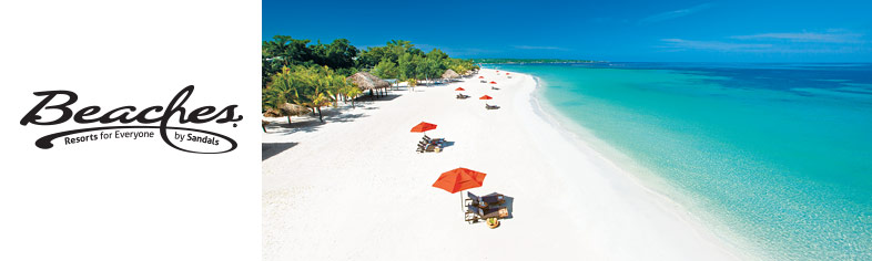 Peaceful beach scene, Beaches Resorts