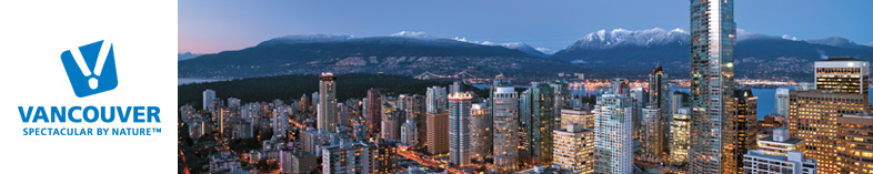Vancouver skyline view