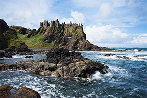 Dunluce castle, county antrim northern ireland
