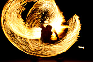 Luau Fire Dance