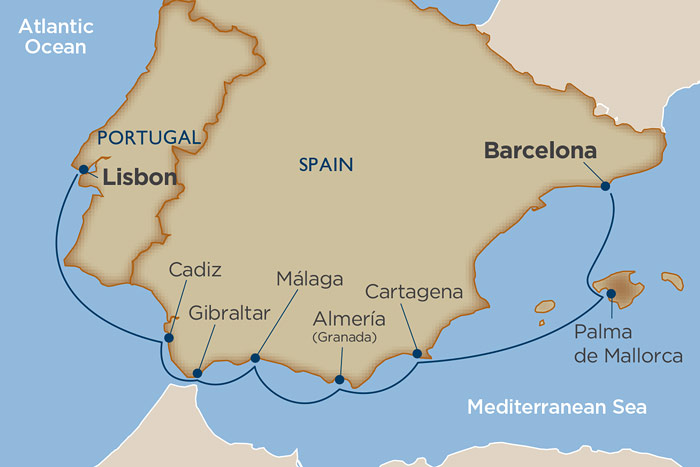 windstar cruise lisbon to barcelona