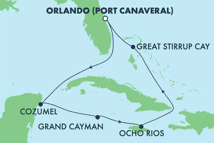 southern caribbean cruise from port canaveral