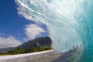 Oahu north shore waves