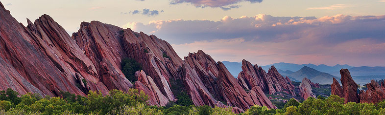 Sunset at Roxborough State Park, Colorado